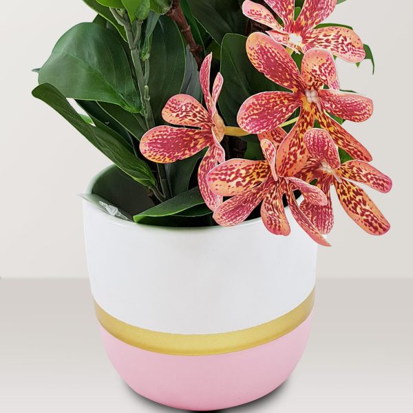 Artifiical Flower plant with Ceramic Pot